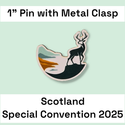 Scotland Glasgow - Pin - 2025 Special Convention of Jehovah's Witnesses - JW Gifts and Souvenirs