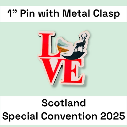 Scotland Glasgow - Pin - 2025 Special Convention of Jehovah's Witnesses - JW Gifts and Souvenirs