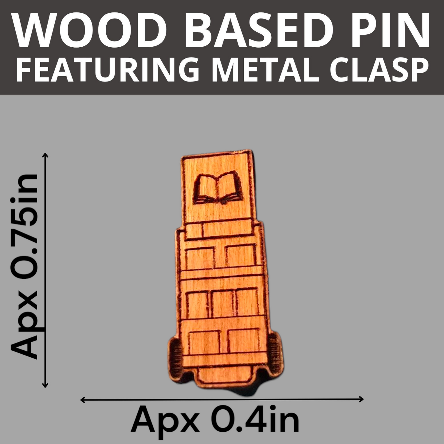 JW - Literature Cart Pin