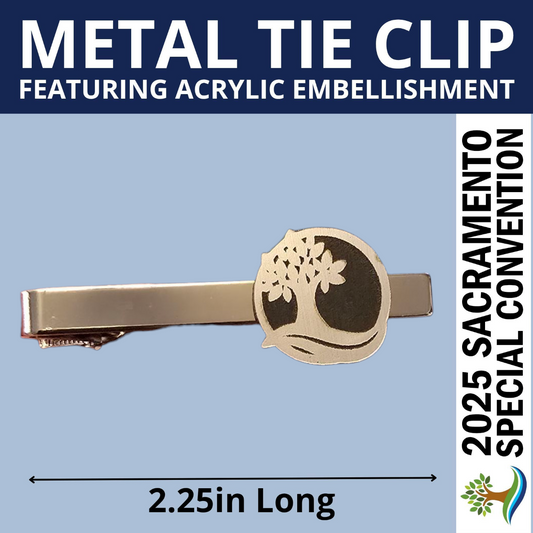 Sacramento Tree Logo - Sacramento Special Convention - Metal Tie Clips