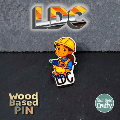 Girl - Kid - LDC - JW Pin - Full Color