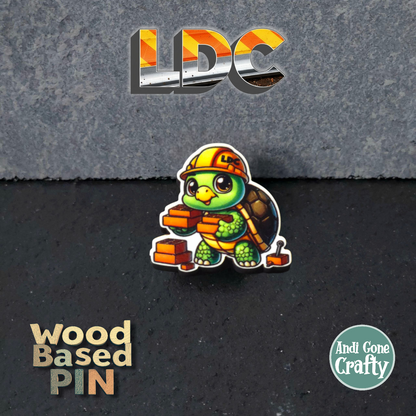 Turtle - Construction Animals - LDC - JW Pin - Full Color