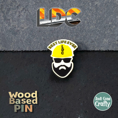 Best Life Ever - Bearded Brother (Steve) - LDC - JW Pin - Full Color