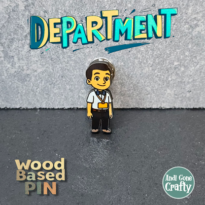 Attendant - Kid - JW Department Pin