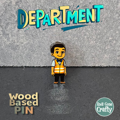 Safety Vest Attendant - Kid - JW Department Pin