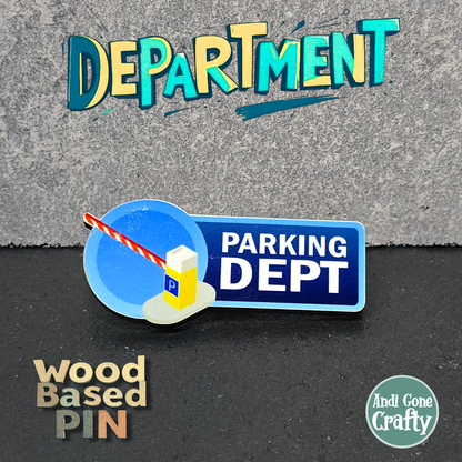 Gate - Parking - JW Department Pin