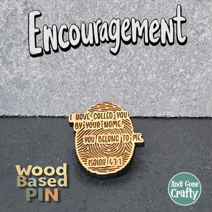 Finger Print - JW Encourage Pin