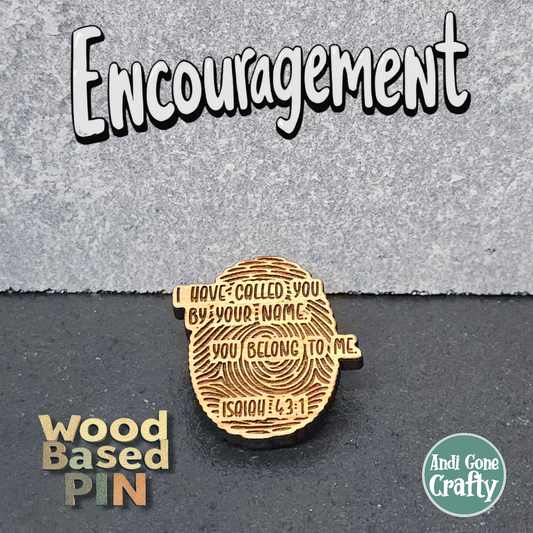 Finger Print - JW Encourage Pin