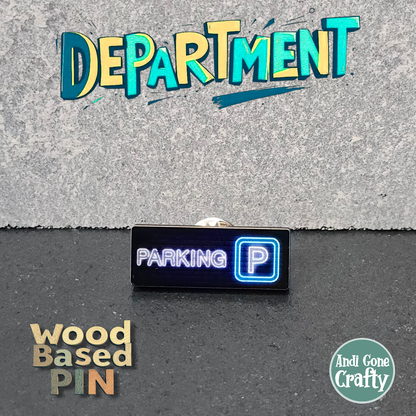 Neon - Parking - JW Department Pin