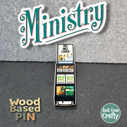 JW - Literature Cart Pin - Full Color