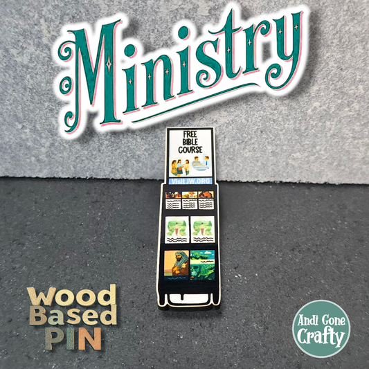 JW - Literature Cart Pin - Full Color