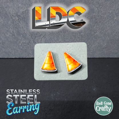 Cone - Tool - LDC Earrings - Stainless Steel