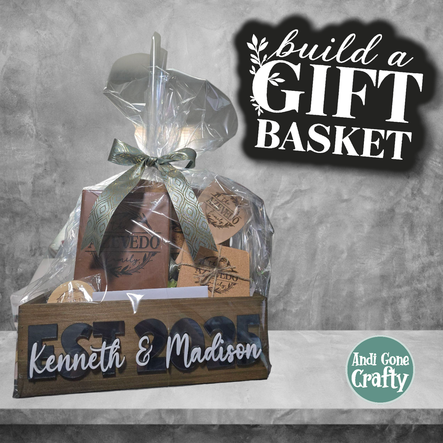 Build a Basket Wrapping Gift Tag