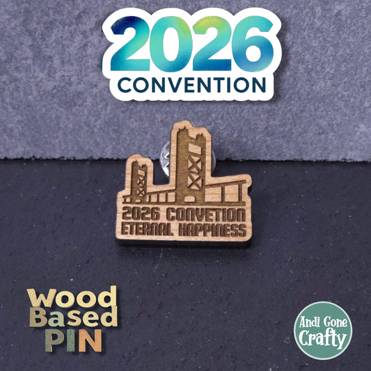 Tower Bridge - Eternal Happiness - 2026 Convention - JW Pin - Cherry pin