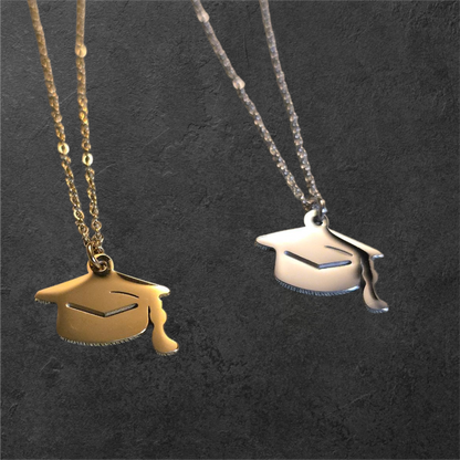 Grad Cap - Ready to be Engraved - Premium Stainless Steel Piece #700036