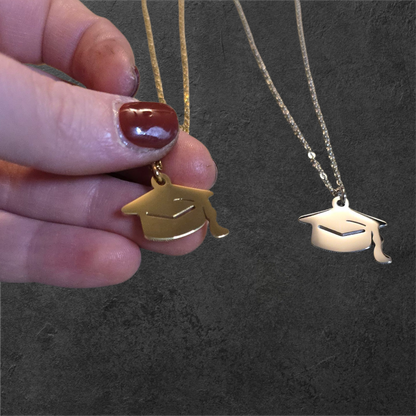 Grad Cap - Ready to be Engraved - Premium Stainless Steel Piece #700036