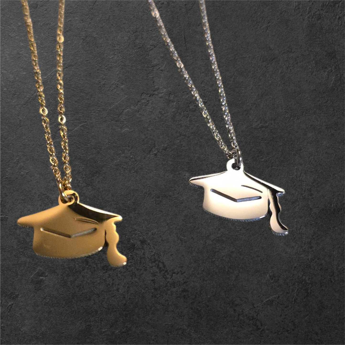 Grad Cap - Ready to be Engraved - Premium Stainless Steel Piece #700036