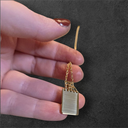 Notebook - Ready to be Engraved - Premium Stainless Steel Piece #700029