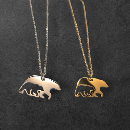 Mama Bear - Ready to be Engraved - Premium Stainless Steel Piece #700033