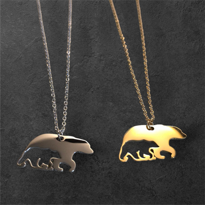 Mama Bear - Ready to be Engraved - Premium Stainless Steel Piece #700033