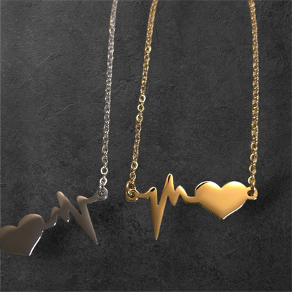 Heart Beat - Ready to be Engraved - Premium Stainless Steel Piece #700030