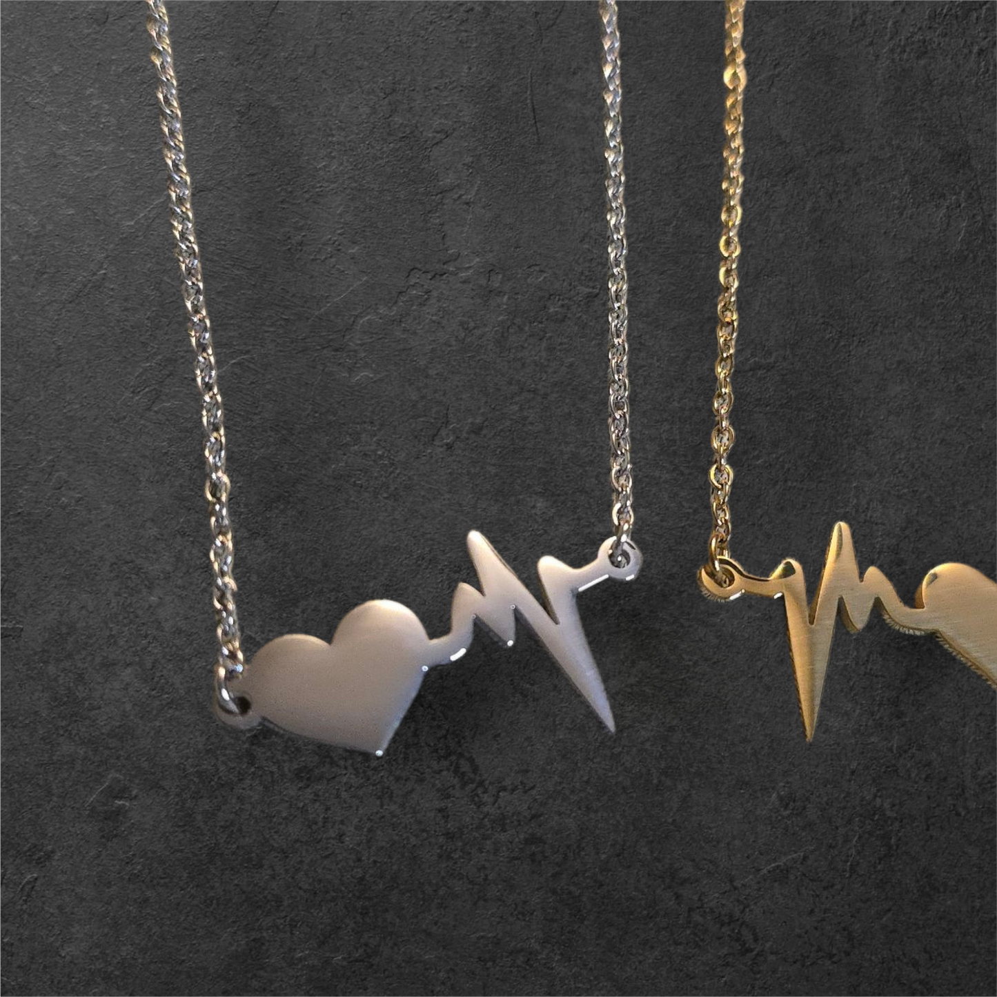 Heart Beat - Ready to be Engraved - Premium Stainless Steel Piece #700030