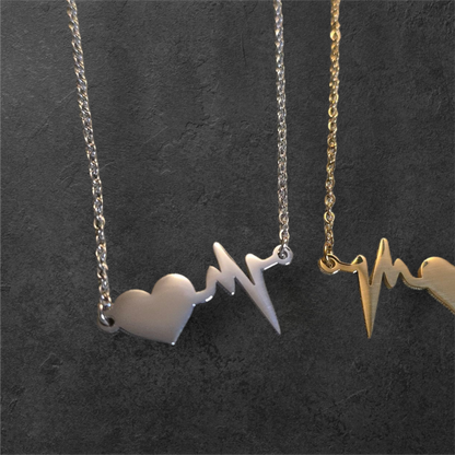 Heart Beat - Ready to be Engraved - Premium Stainless Steel Piece #700030