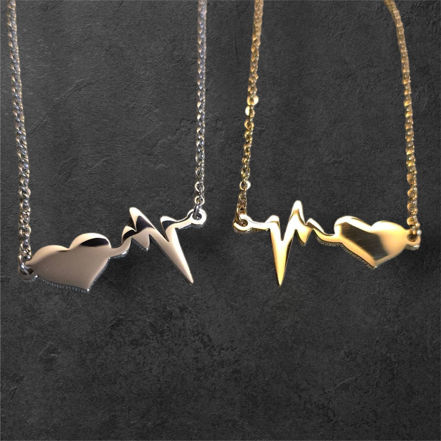 Heart Beat - Ready to be Engraved - Premium Stainless Steel Piece #700030