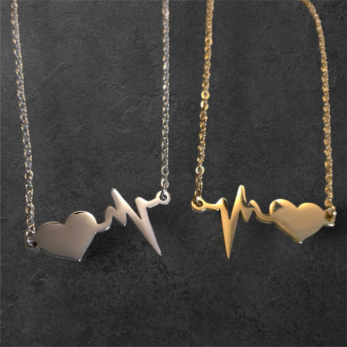 Heart Beat - Ready to be Engraved - Premium Stainless Steel Piece #700030