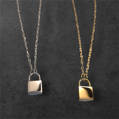 "Petite" Locks - Ready to be Engraved - Premium Stainless Steel Piece #700028
