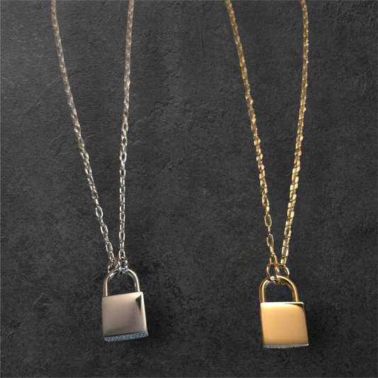 "Petite" Locks - Ready to be Engraved - Premium Stainless Steel Piece #700028