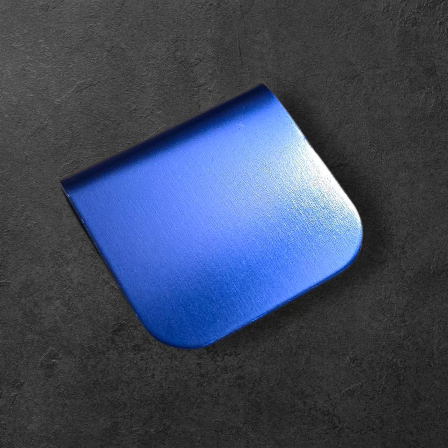 Blue Hat Clip - Ready to be Engraved - Premium Stainless Steel Piece #700009