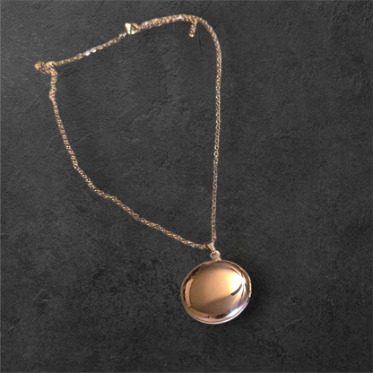 Circle Locket - Ready to be Engraved - Premium Stainless Steel Piece #700026