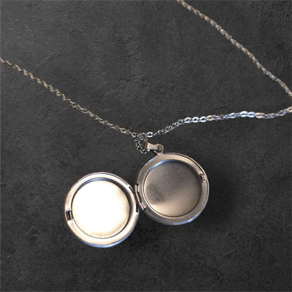 Circle Locket - Ready to be Engraved - Premium Stainless Steel Piece #700026