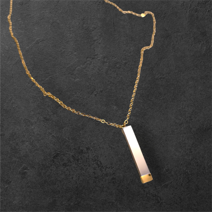 Hidden Message - Ready to be Engraved - Premium Stainless Steel Piece #700006