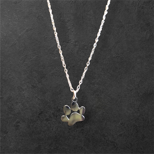 "Petite" Paw - Ready to be Engraved - Premium Stainless Steel Piece #700002