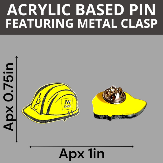 JW - LDC Hard Hat Pin