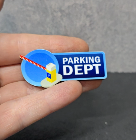 Gate - Parking - JW Department Pin