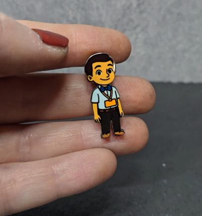 Attendant - Kid - JW Department Pin