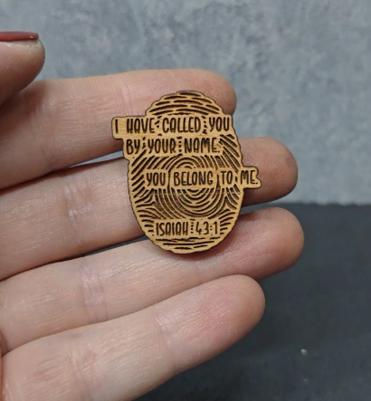 Finger Print - JW Encourage Pin
