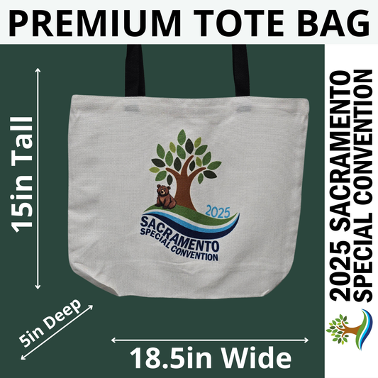 Tree Bear - Sacramento Special Convention - Premium Tote Bag