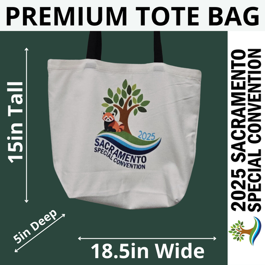 Red Panda Tree - Sacramento Special Convention - Premium Tote Bag
