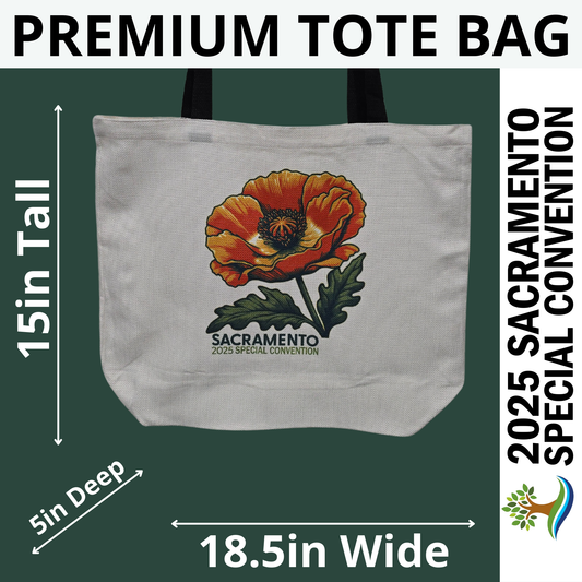 Poppy - Sacramento Special Convention - Premium Tote Bag