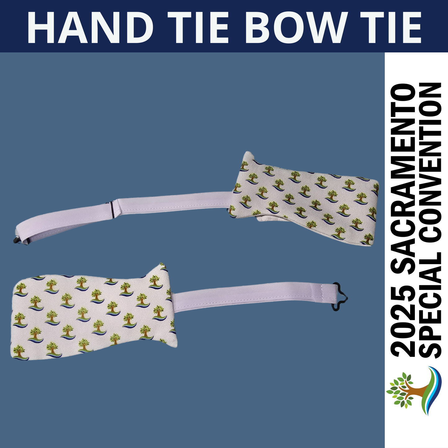 Hand Tied Bow Ties - Sacramento Special Convention