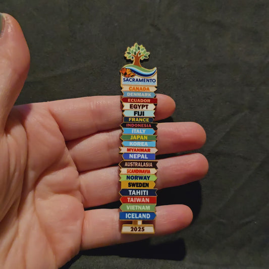 United States Sacramento (California) - Super Pin - 2025 Special Convention of Jehovah's Witnesses - JW Gifts and Souvenirs