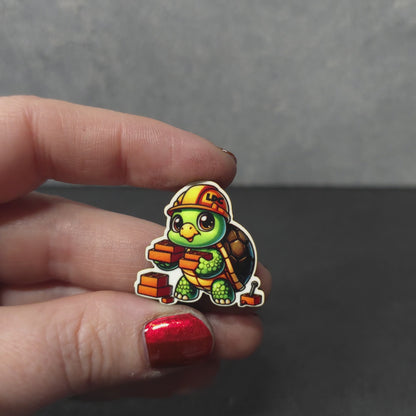 Turtle - Construction Animals - LDC - JW Pin - Full Color