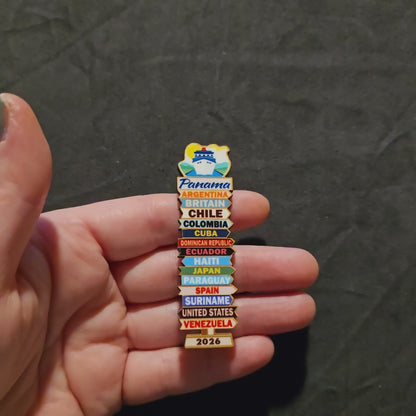 Panama Panama City - Super Pin - 2026 International Convention of Jehovah's Witnesses - JW Gifts and Souvenirs