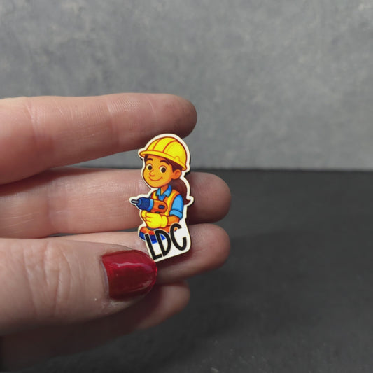 Girl - Kid - LDC - JW Pin - Full Color