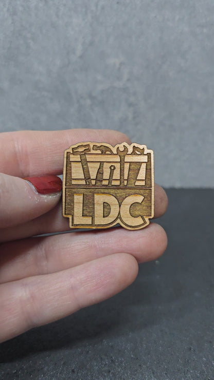 Tool Chest - LDC - JW Pin - Cherry Wood