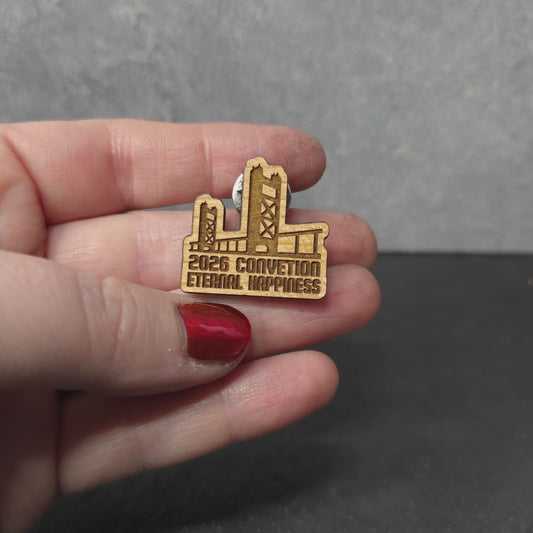 Tower Bridge - Eternal Happiness - 2026 Convention - JW Pin - Cherry pin